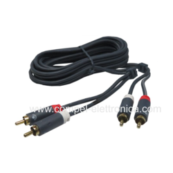 CAVO RCA 2 SPINE MASCHIO / 2 SPINE RCA MASCHIO GOLD PROFESSIONAL 3MT