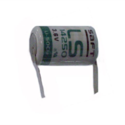 BATTERIA LITIO 1/2AA 3,6V 1200MA CON LAMELLE SAFT