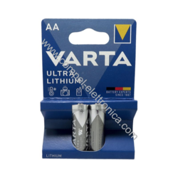 BATTERIA ULTRA LITHIUM AA 1,5V A POLO VARTA BLISTER 2 PZ